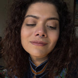 Silver Beads Septum Ring (Pierced)