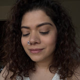 Tiny Black Moon Nath (left piercing)