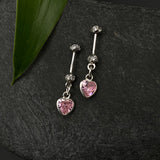 Crystal Pink Helix Drops