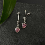 Crystal Pink Helix Drops
