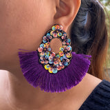 Unicorn Tassel Earrings