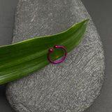 Purple Septum Ring Clip-on