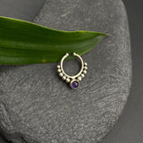 Purple Haze Clip-on Septum Ring