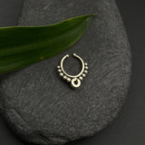 Purple Haze Clip-on Septum Ring