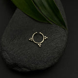 Small Dots Septum Clip-on