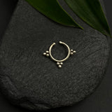 Small Dots Septum Clip-on