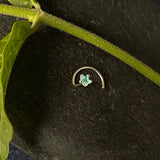 Aqua Star Nose Pin