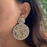 Nude Confetti Earrings