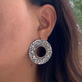 Antique Hollow Ear Studs