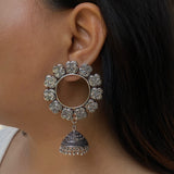 Silver Marigold Earrings