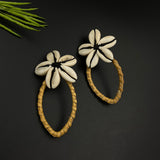 Shell & Cane Earrings