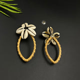 Shell & Cane Earrings