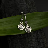 Silver Sea Shells Helix Drops