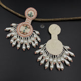 Powder Pink & Pearl Dust Earrings