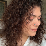 Gypsy Turquoise Nose Pin