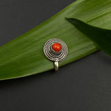 Red Round Nose Clip-On
