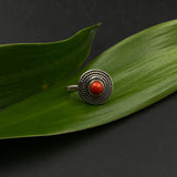 Red Round Nose Clip-On