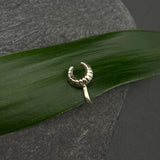 Crescent Moon Nose Clip-On