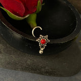 Red Star Nose Pin