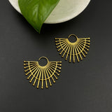 Gold Spike Earrings