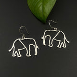Ele Earrings (Silver)
