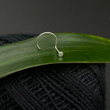 Tiny Flat Nail Nose Pin