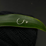 Tiny Flat Nail Nose Pin