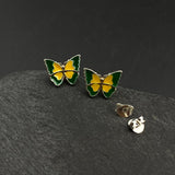 Trippy Butterfly Ear Studs