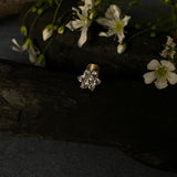 Zircon Flower Nose Pin