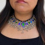 Bluesy Afghani Choker