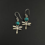 Turq Fireflies Hoops