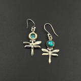 Turq Fireflies Hoops