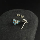 crescent Aqua Ear Studs