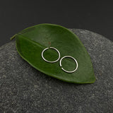Classic Silver Helix Rings