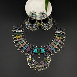 Rainbow Silver Jewellery Set