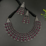 Ruby Intricate Jewellery Set