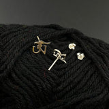 Tibetan Om Ear Studs