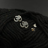 Om Ear Studs