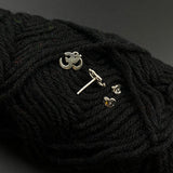 Om Ear Studs