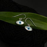 Evil Eye Hoops