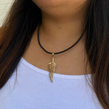 Brass Fern Pendant
