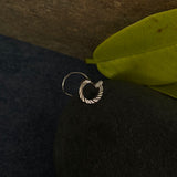 Intricate Circle Nose Pin