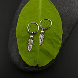 Feather Helix Rings