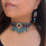 Bohemian Floral Vibe Choker Set
