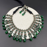 Raani Sa Emerald Haar Set