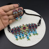 Bohemian Floral Vibe Choker Set