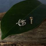 OM & Trishul Nose Pin