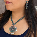 Emerald Green Necklace Set