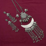Boho Vibe Long Necklace & Earrings Set