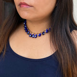 Blue Evil Eye Choker